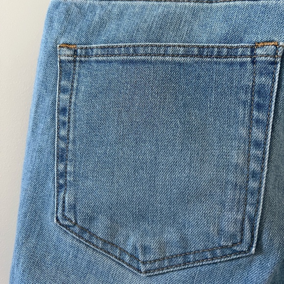 Everlane Mid-Rise Skinny Ankle Jean In Light Wash Size 28 - Picture 10 of 13